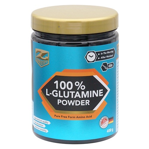 ال-گلوتامین 400 گرم زدکانزپت | Z-KONZEPT L-GLUTAMINE