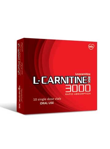 ویال ال کارنیتین 3000 بی اس کی | BSK L-CARNITINE