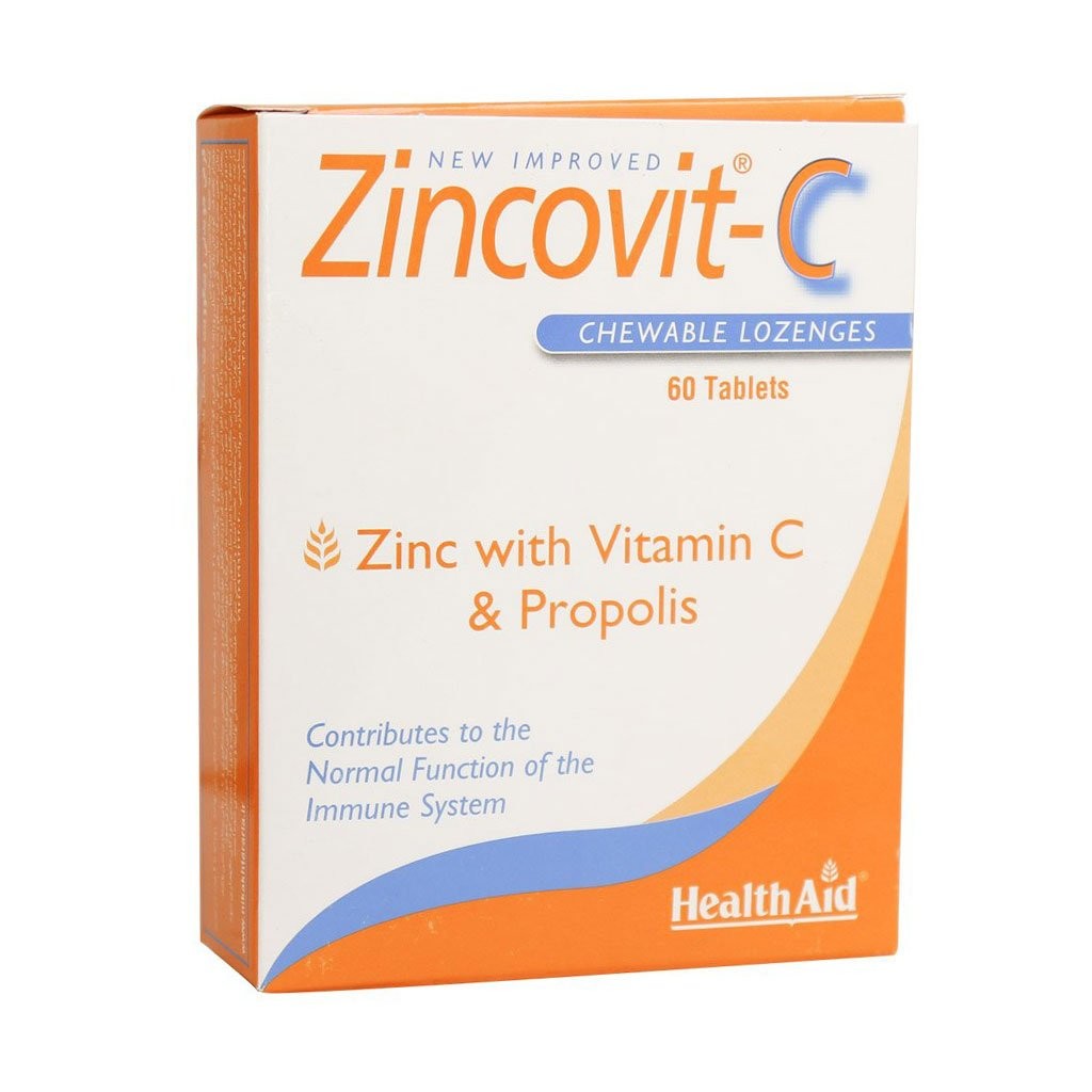 قرص زینکوویت-سی هلث اید | HEALTHAID ZINCOVIT-C