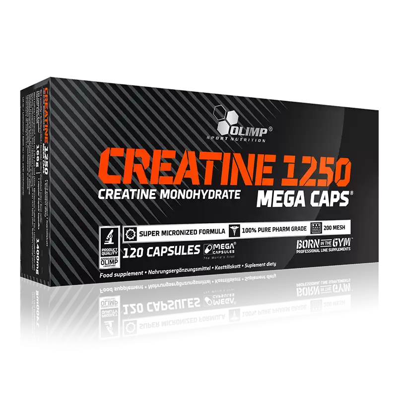 کراتین 1250 الیمپ | OLIMP CREATINE MONOHYDRATE MEGA CAPS