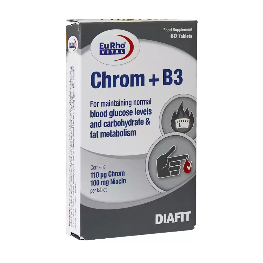 کروم + ب3 یوروویتال | EURHOVITAL CHROM + B3