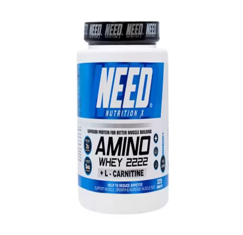 آمینو 2222 نید | NEED AMINO WHEY + L-CARNITINE