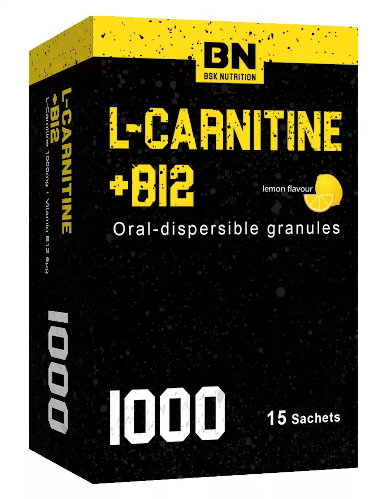 ساشه ال کارنیتین + ب 12  بی اس کی | BSK L-CARNITINE + B12